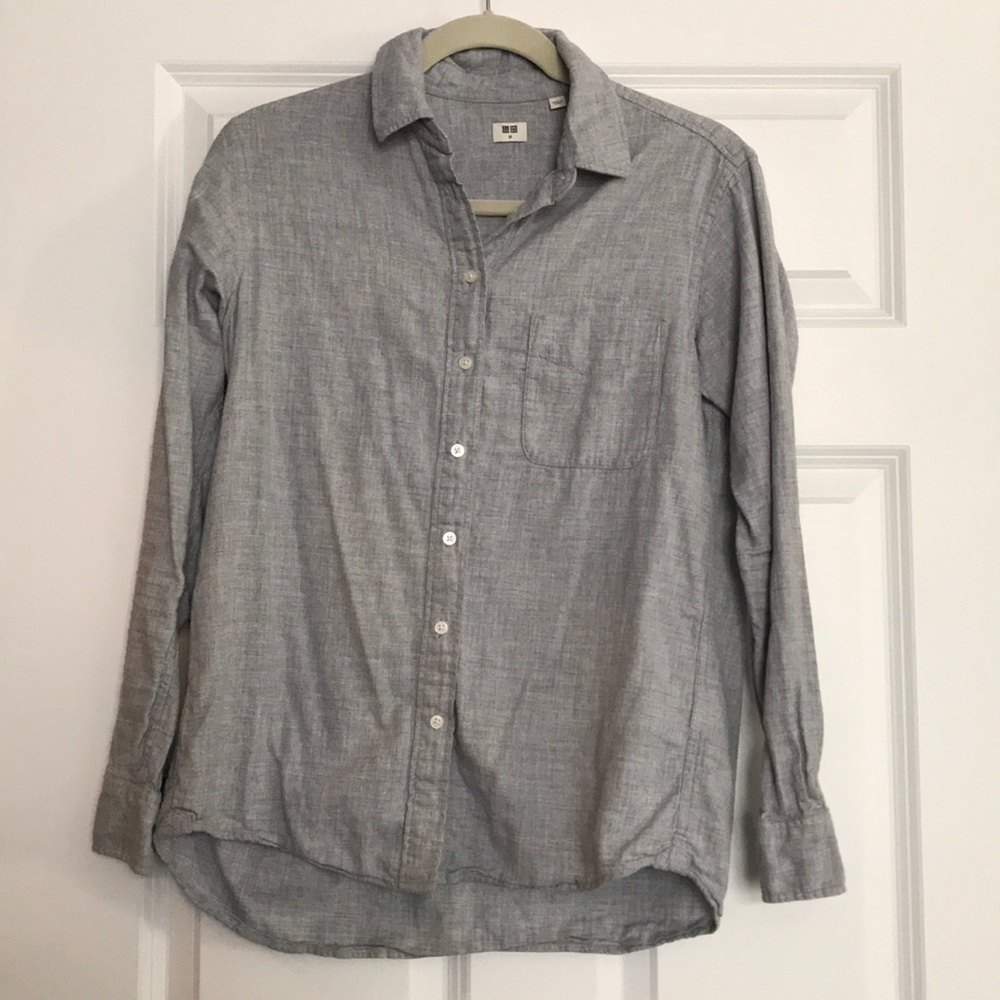 UNIQLO Light flannel button down - Sz XS